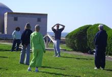 Tai Chi in the Park (May 5, 2007): A summer of Tai Chi and Qigong begins in Shorefront Park with Laoshi Laurince McElroy discussing and demonstrating the intricacies of a signature warm-up from Water Tiger, the Tai Chi Qigong Stretch. 